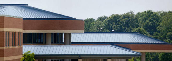 IMETCO Series 300 Tapered Metal Roofing - Norcross High School, Georgia
